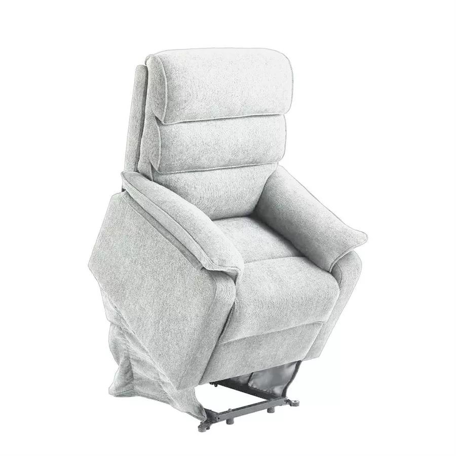 כורסת קימה חשמלית COMFY EASY LIFT צבע אפור בהיר מתצוגה ועודפים
