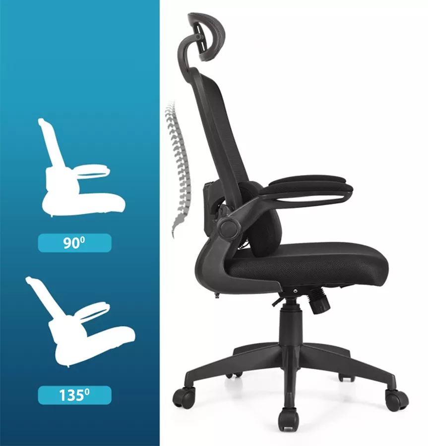 כסא מנהלים יוקרתי במכירה מוקדמת 21 ימי עסקים עם גב גבוה וידיות מתכווננות דגם TPX-10 צבע לבן בשילוב בז'