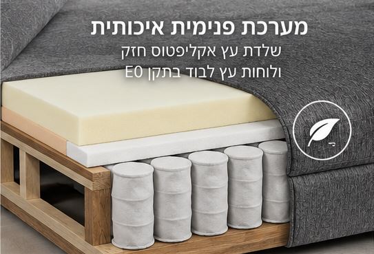 מערכת ישיבה 3+2 דגם CLASSIC ***במכירה מוקדמת 21 ימי עסקים