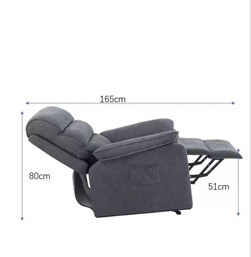 כורסת קימה חשמלית COMFY EASY LIFT צבע אפור בהיר ***במכירה מוקדמת 30 ימי עסקים