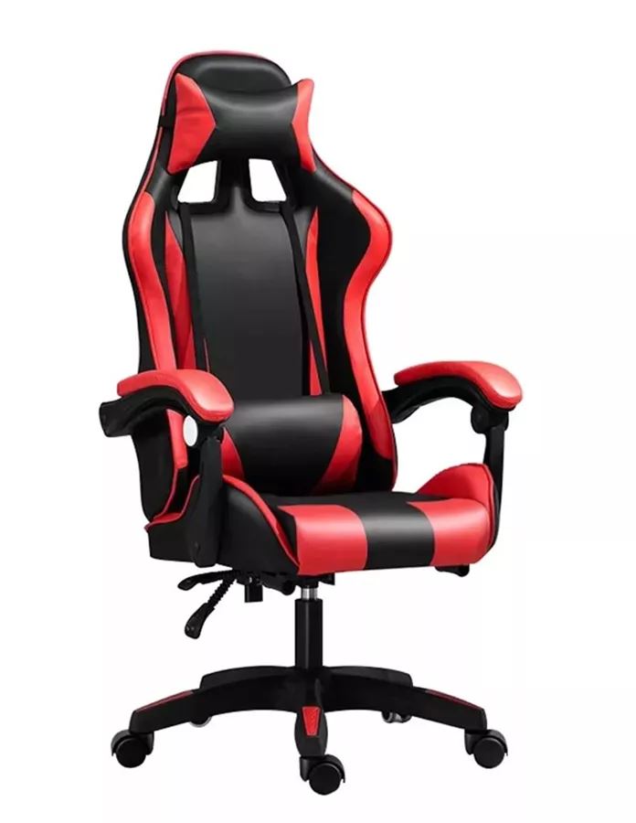 כסא גיימינג איכותי NINJA EXREME דגם PRO4 עם גב גבוה בצבע שחור ולבן במכירה מוקדמת 21 ימי עסקים