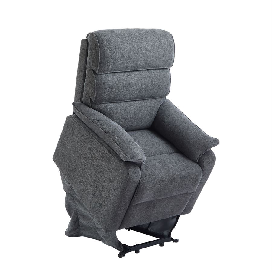 כורסת קימה חשמלית COMFY EASY LIFT צבע אפור כהה מתצוגה ועודפים