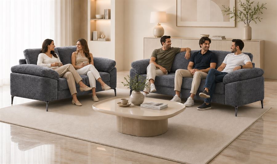 מערכת ישיבה 3+2 דגם CLASSIC ***במכירה מוקדמת 21 ימי עסקים
